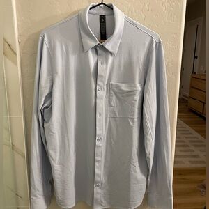 New Lululemon Commission Long-Sleeve Shirt Pocket (Size: M)